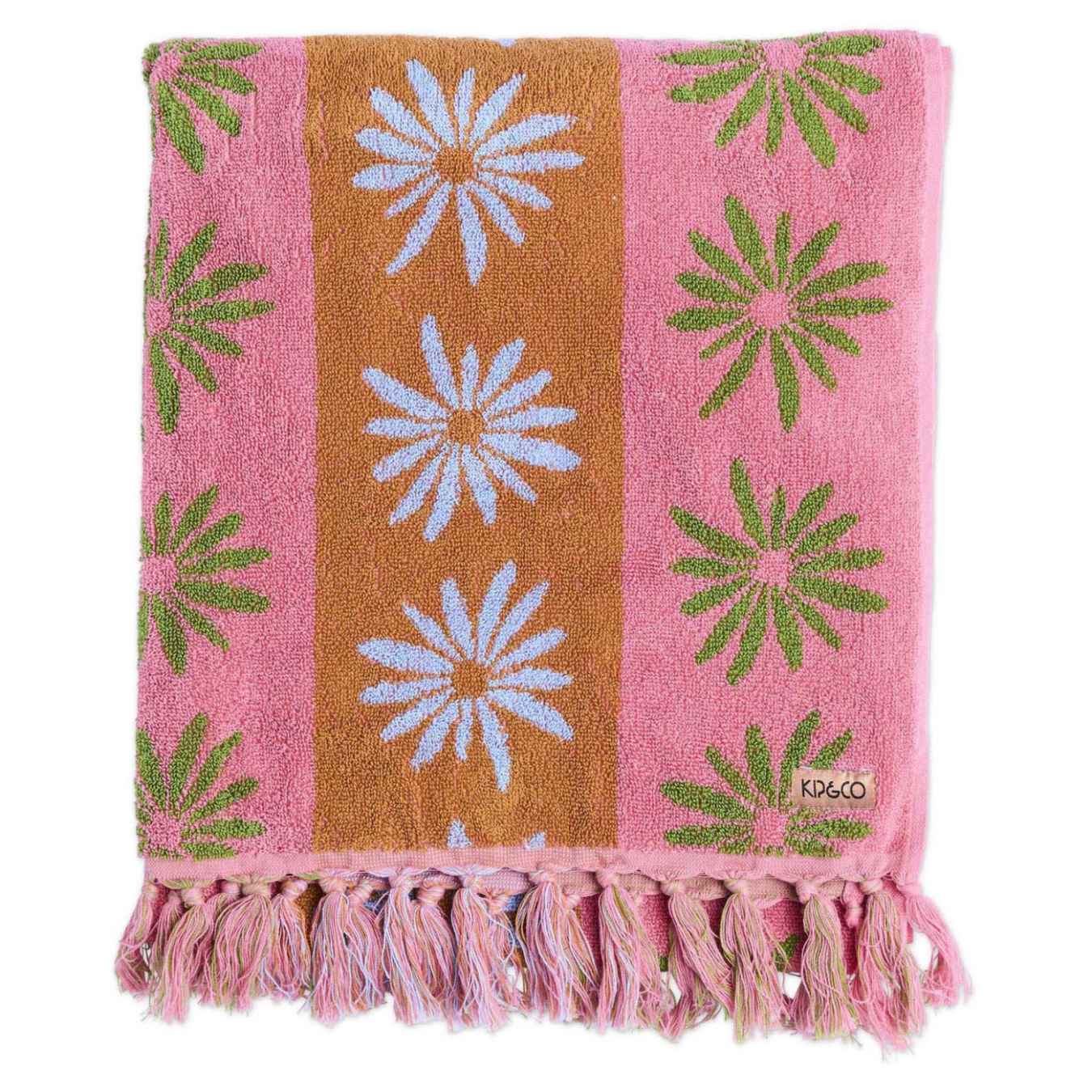 Kip&Co Little Daisy Terry Bath Sheet / Beach Towel